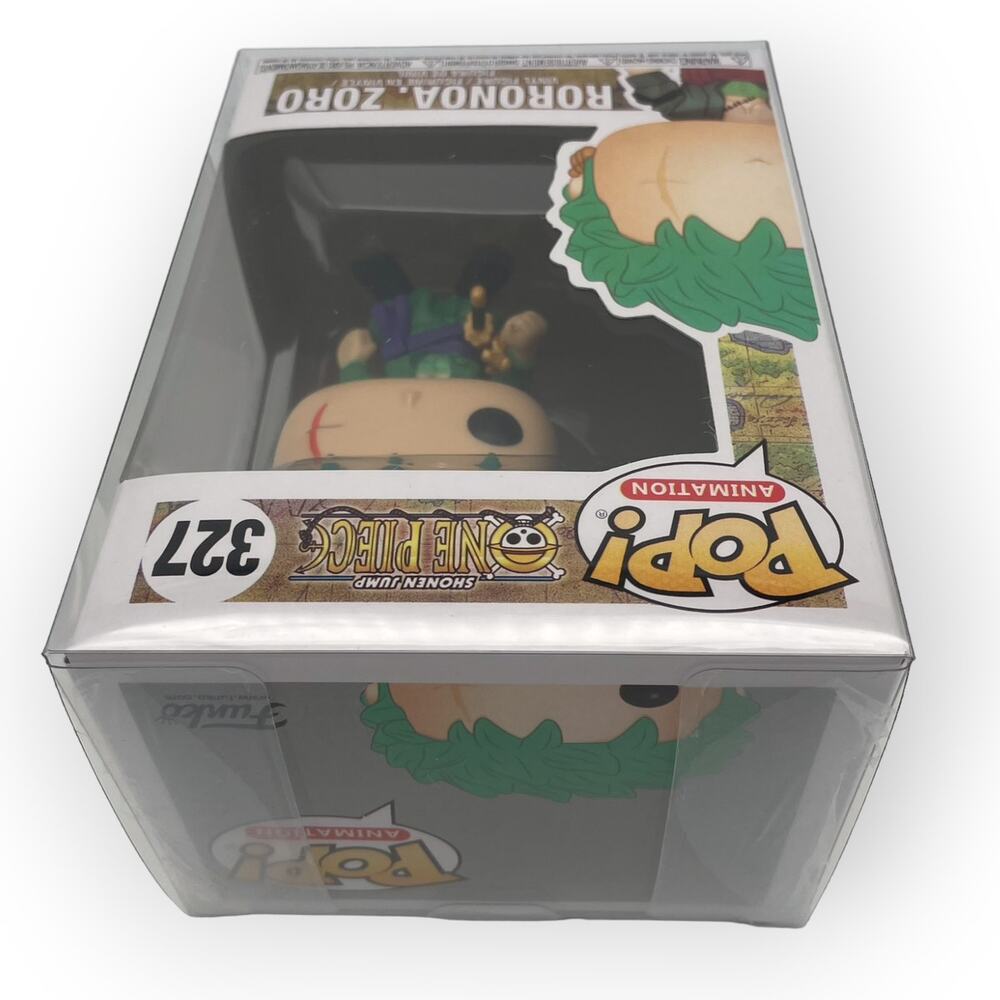 Funko Pop Animation One Piece Roronoa Zoro #327 Vinyl Figure Funimation New - Picture 6 of 6